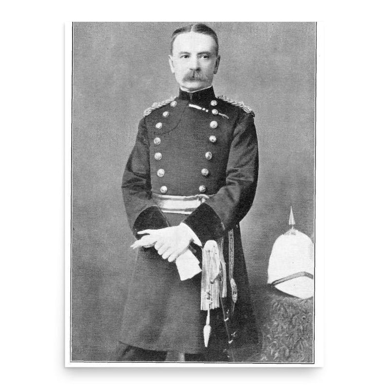 George Tomkyns Chesney poster print, in size 18x24 inches.