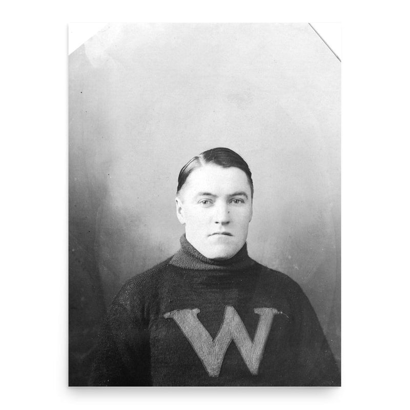 George Treherne poster print, in size 18x24 inches.