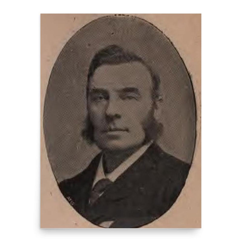 George Trout Bartley poster print, in size 18x24 inches.