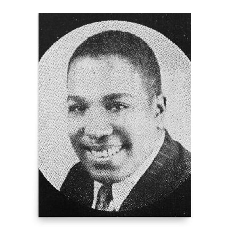 George Tunnell poster print, in size 18x24 inches.