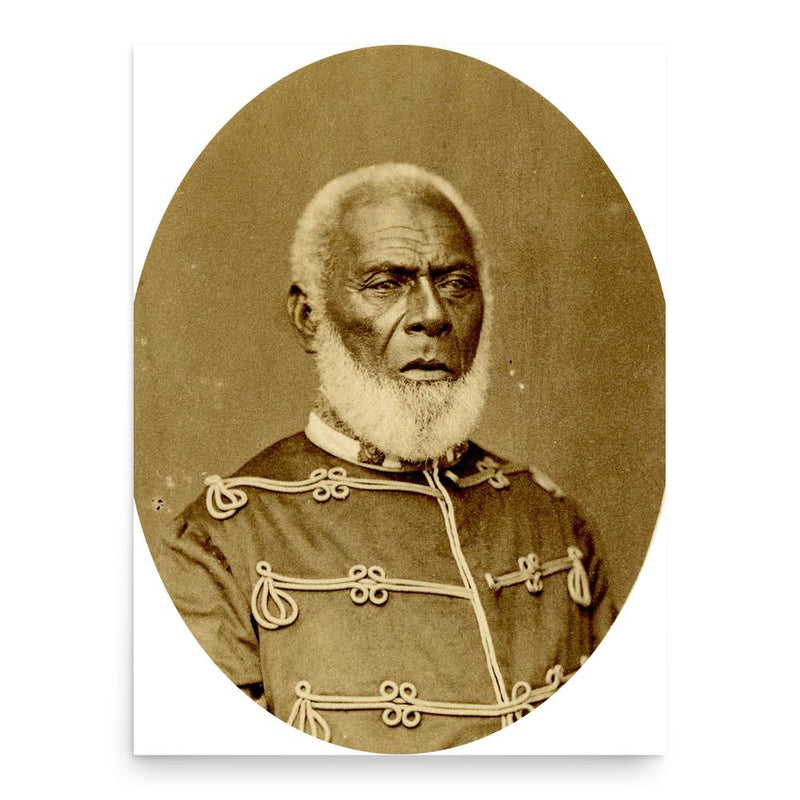George Tupou I poster print, in size 18x24 inches.