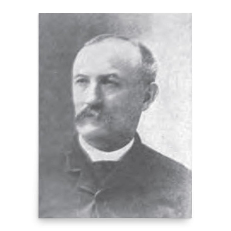 George Uhrl poster print, in size 18x24 inches.