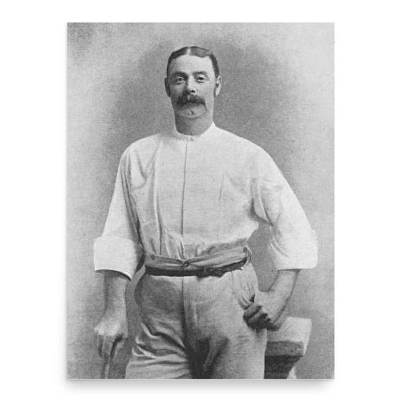 George Ulyett poster print, in size 18x24 inches.