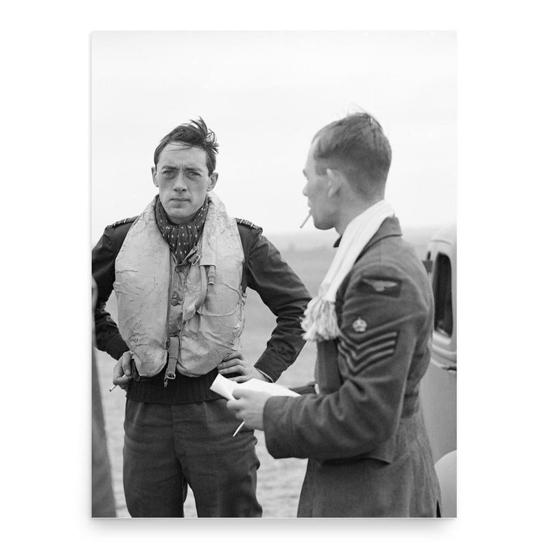 George Unwin poster print, in size 18x24 inches.