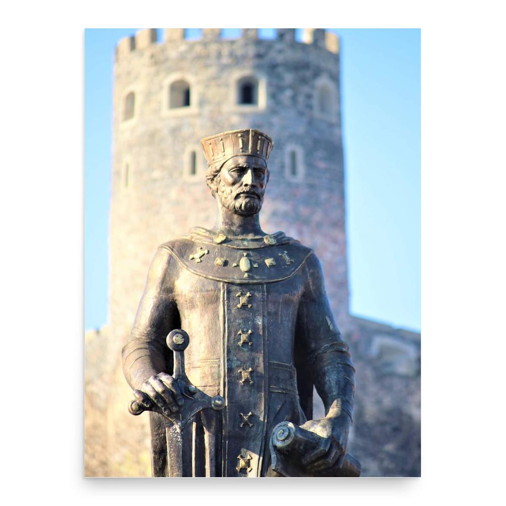 George V of Georgia poster print, in size 18x24 inches.