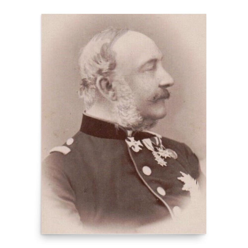 George V of Hanover poster print, in size 18x24 inches.