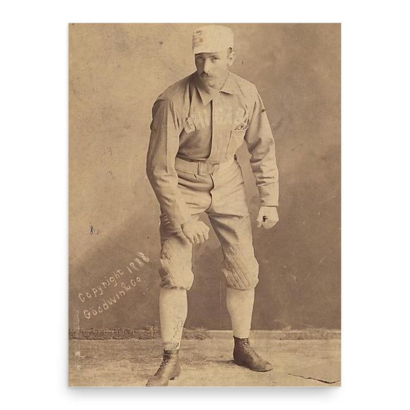 George Van Haltren poster print, in size 18x24 inches.