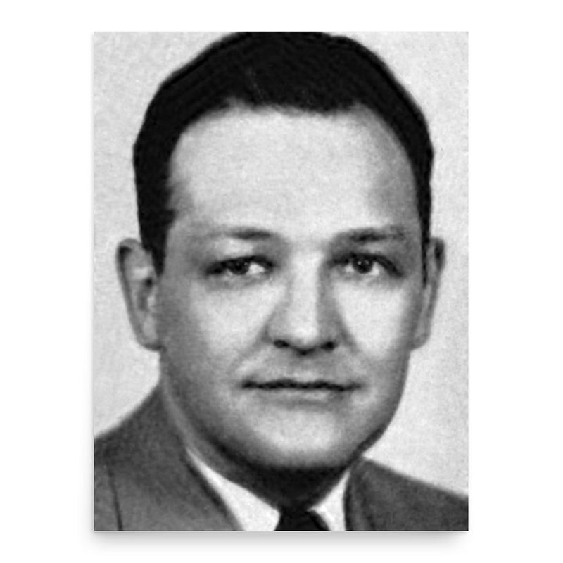 George Van Peursem poster print, in size 18x24 inches.