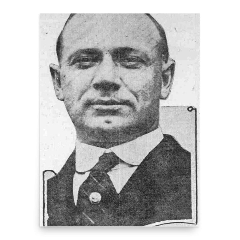 George Varnell poster print, in size 18x24 inches.