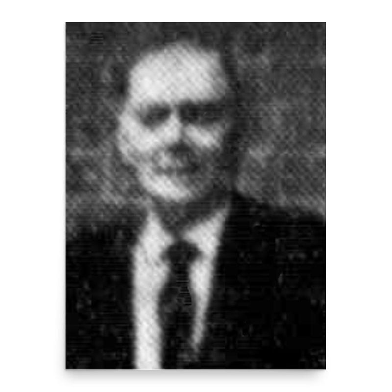 George Vautin poster print, in size 18x24 inches.