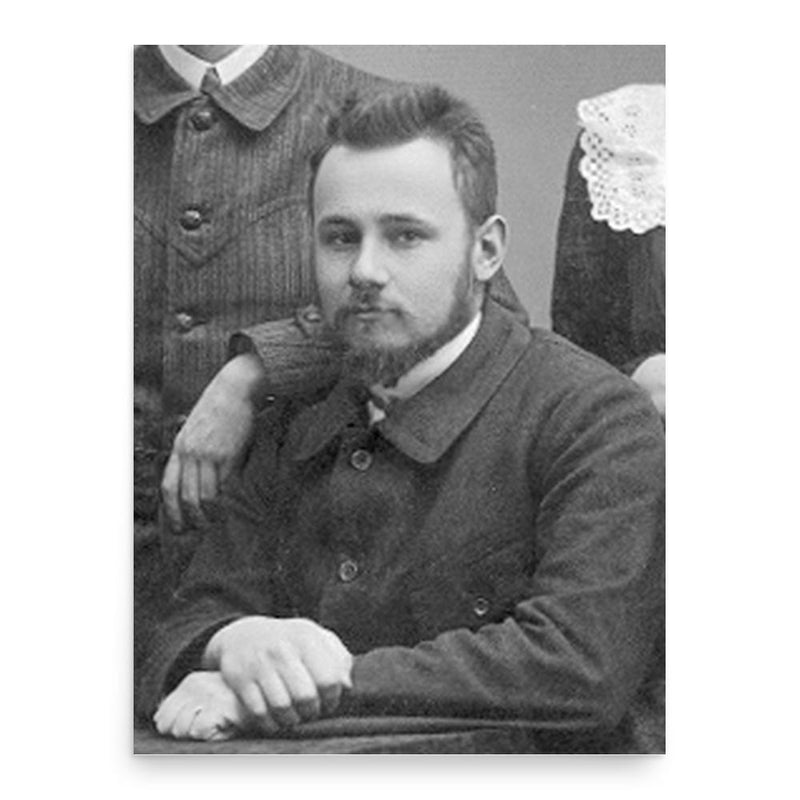 George Vernadsky poster print, in size 18x24 inches.