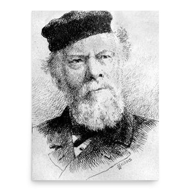 George Wallis poster print, in size 18x24 inches.