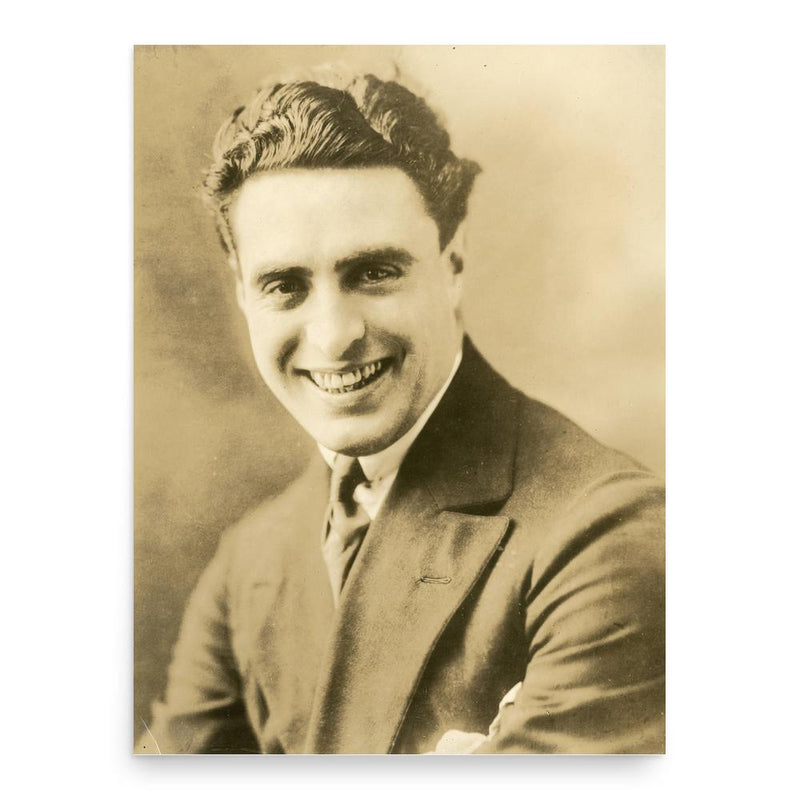 George Walsh poster print, in size 18x24 inches.