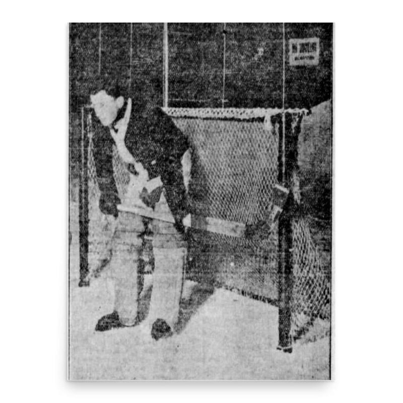 George Warwick poster print, in size 18x24 inches.