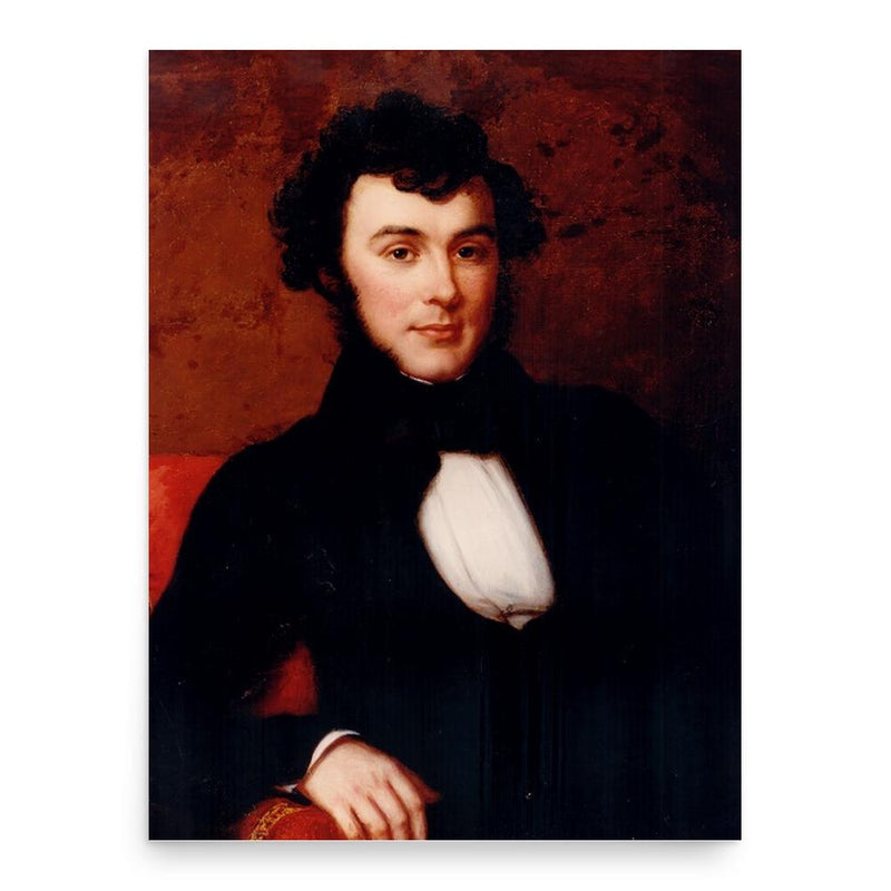 George Washington Adams poster print, in size 18x24 inches.