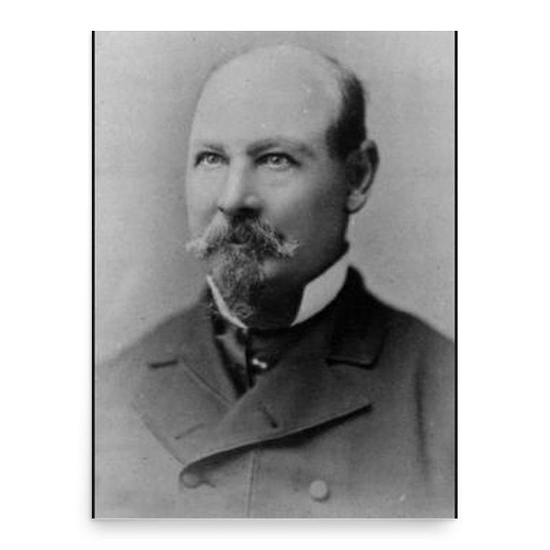 George Washington Bowie poster print, in size 18x24 inches.