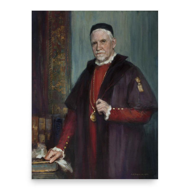 George Washington Browne poster print, in size 18x24 inches.