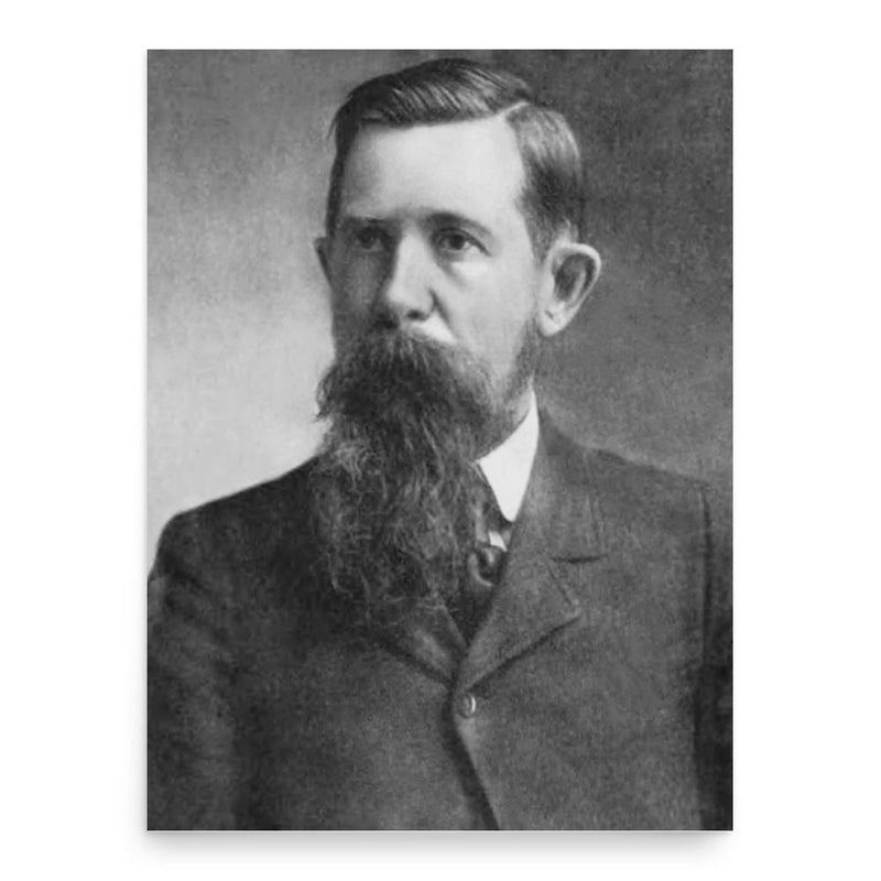 George Washington Carroll poster print, in size 18x24 inches.