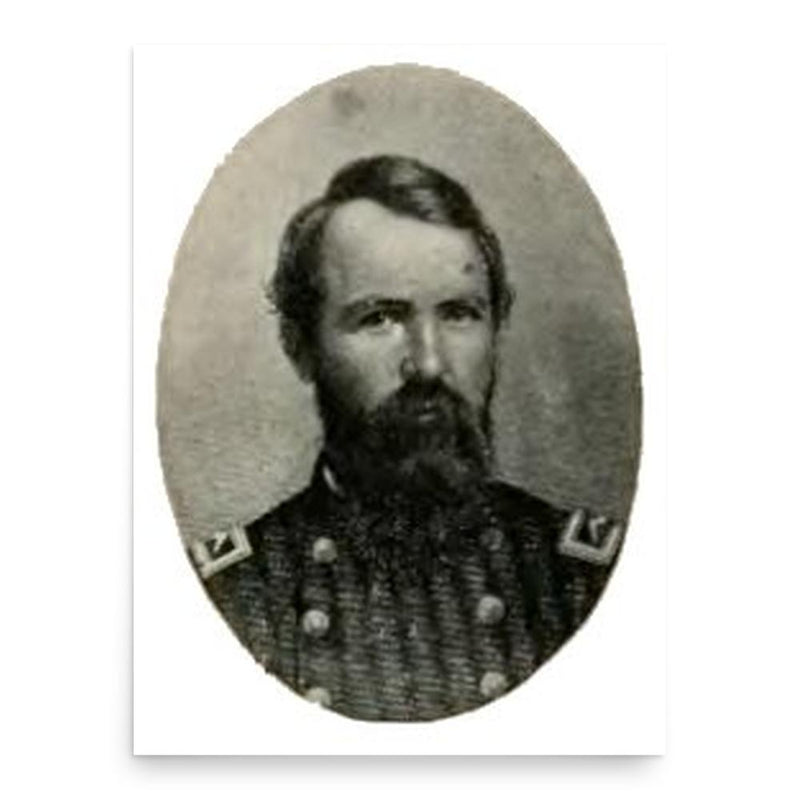 George Washington Clark poster print, in size 18x24 inches.