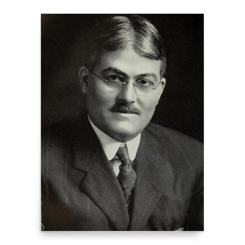 George Washington Crile poster print, in size 18x24 inches.