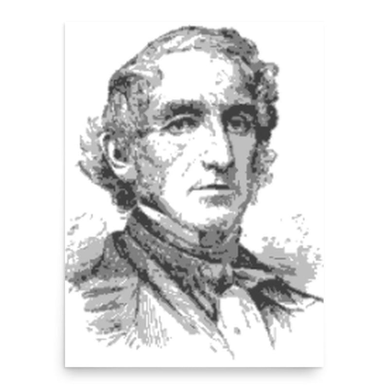 George Washington Hopkins poster print, in size 18x24 inches.