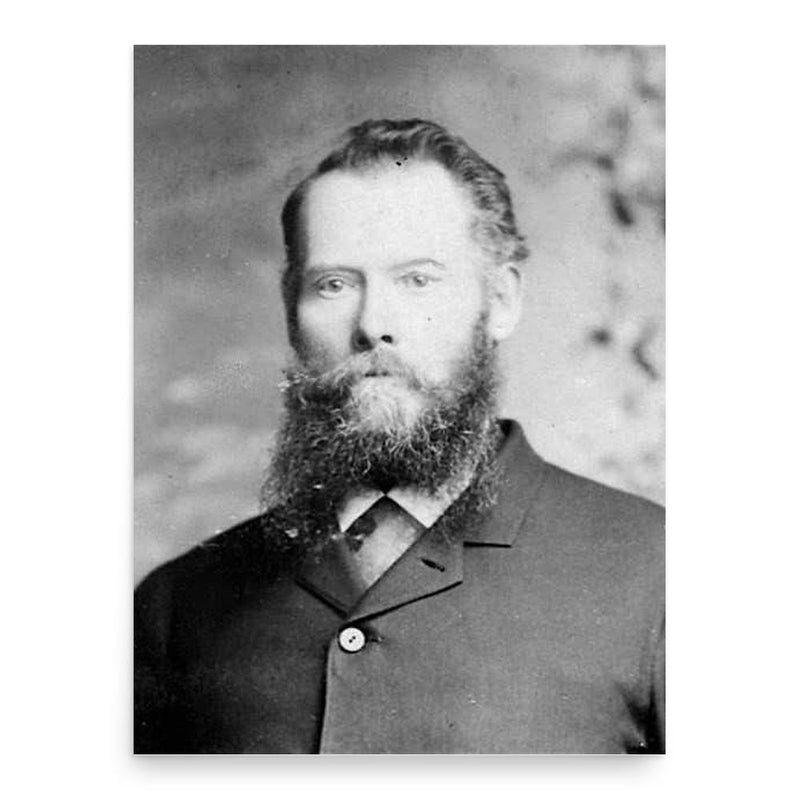 George Washington Kirk poster print, in size 18x24 inches.