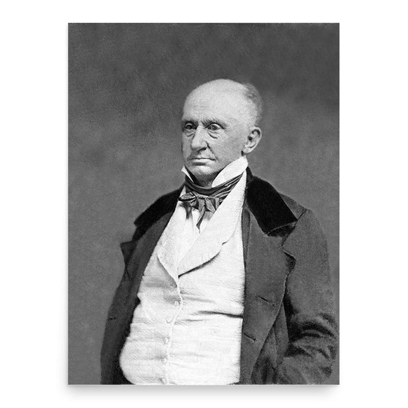 George Washington Parke Custis poster print, in size 18x24 inches.