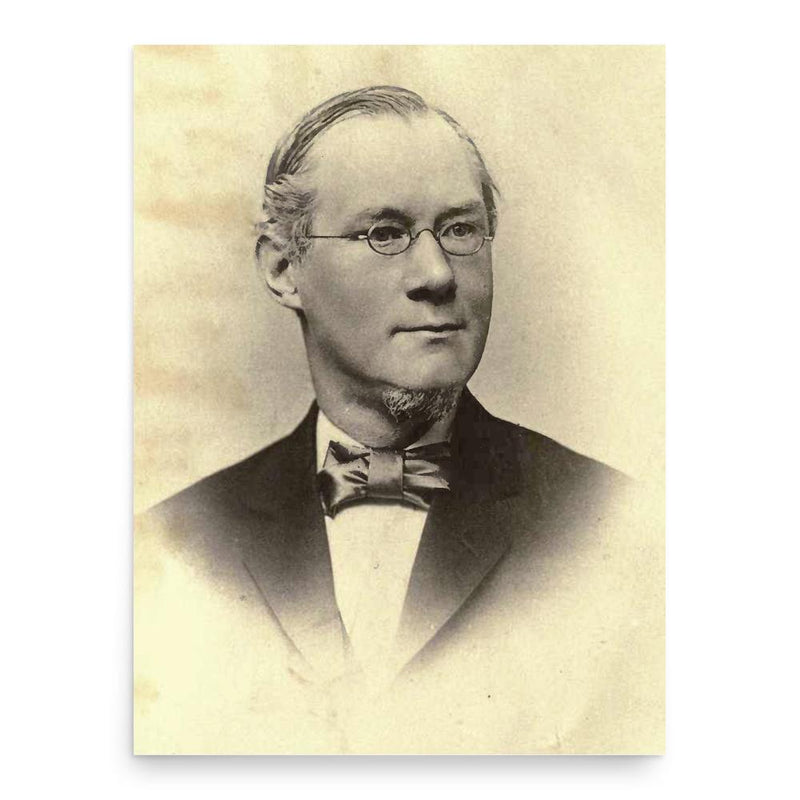 George Washington Tryon poster print, in size 18x24 inches.