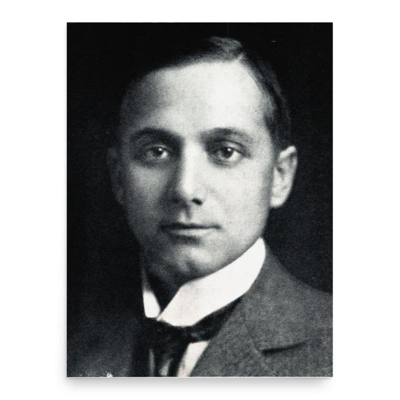 George Wegner Paus poster print, in size 18x24 inches.