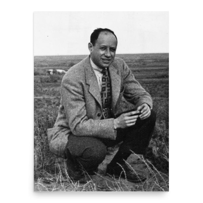 George Weil poster print, in size 18x24 inches.