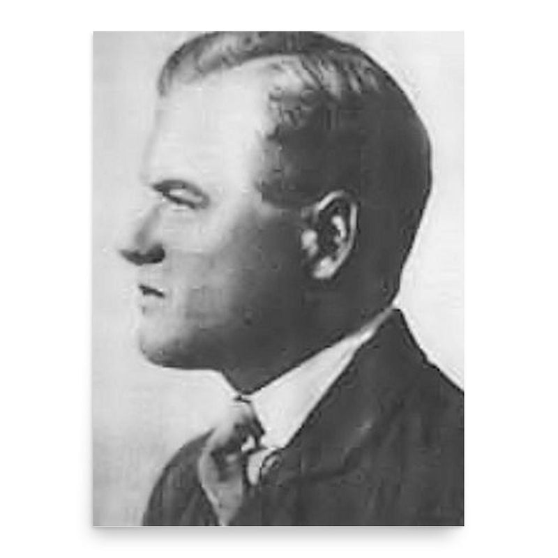 George Willard Furlow poster print, in size 18x24 inches.