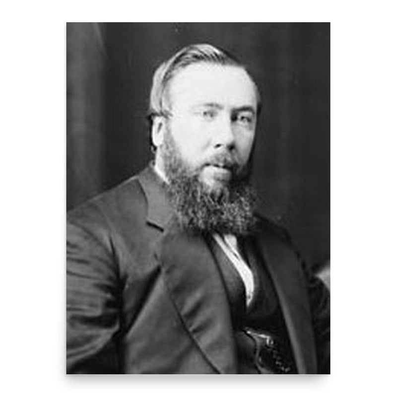 George William Howlan poster print, in size 18x24 inches.