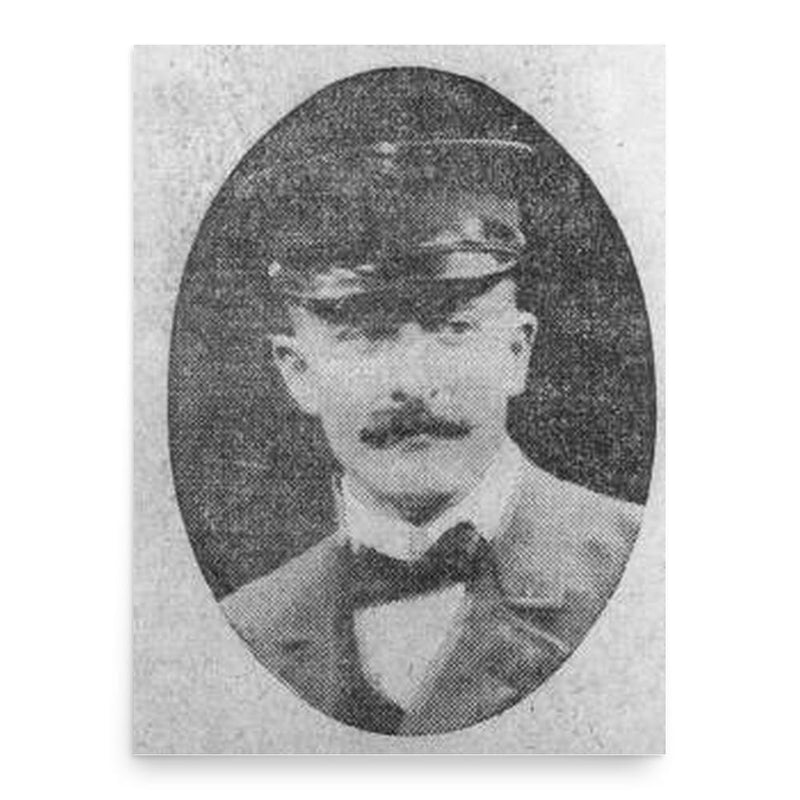 George William Rud poster print, in size 18x24 inches.