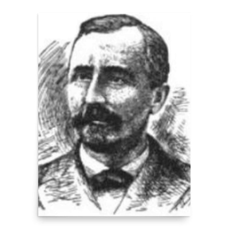 George Willis Cooke poster print, in size 18x24 inches.