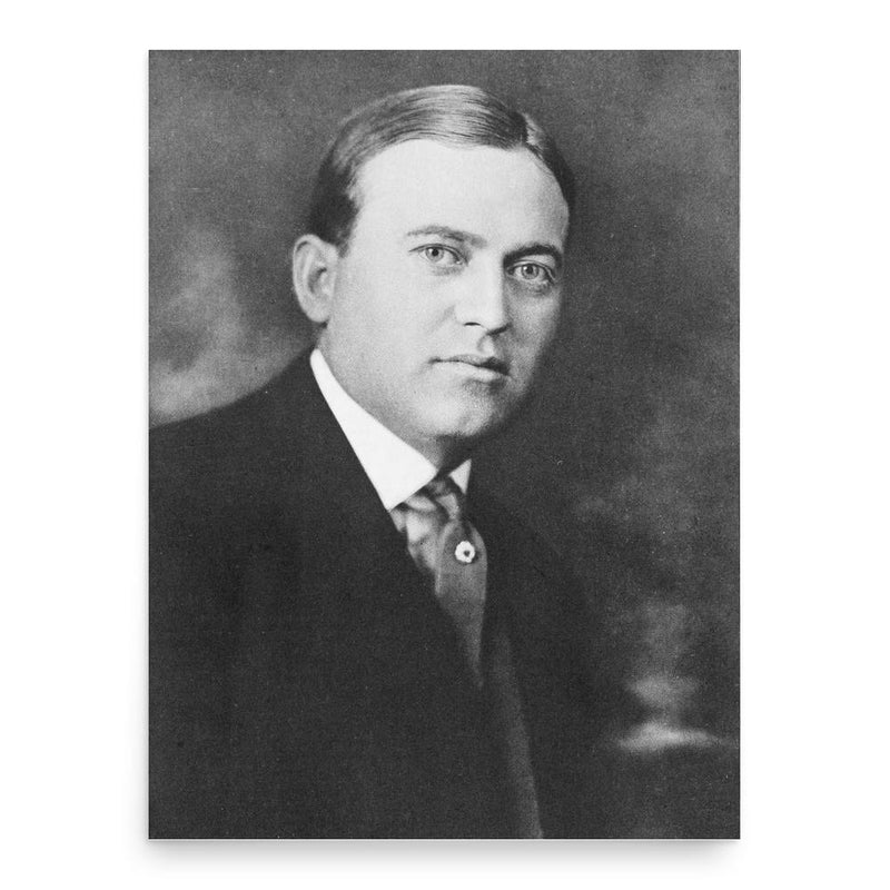 George Wingfield poster print, in size 18x24 inches.