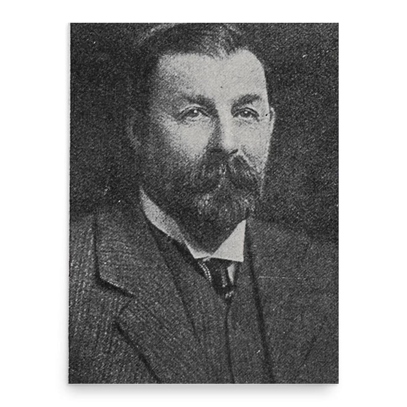 George Witty poster print, in size 18x24 inches.