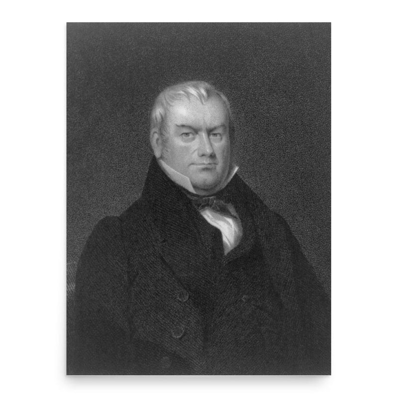 George Wolf poster print, in size 18x24 inches.