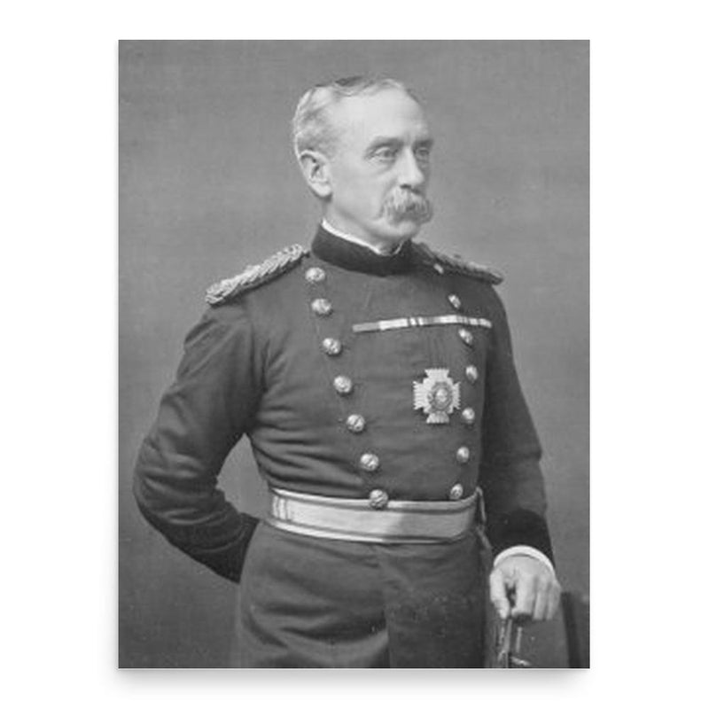 George Wolseley poster print, in size 18x24 inches.