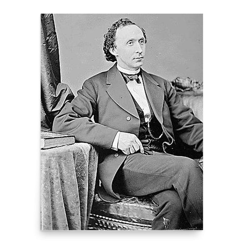 George Woodward Greene poster print, in size 18x24 inches.