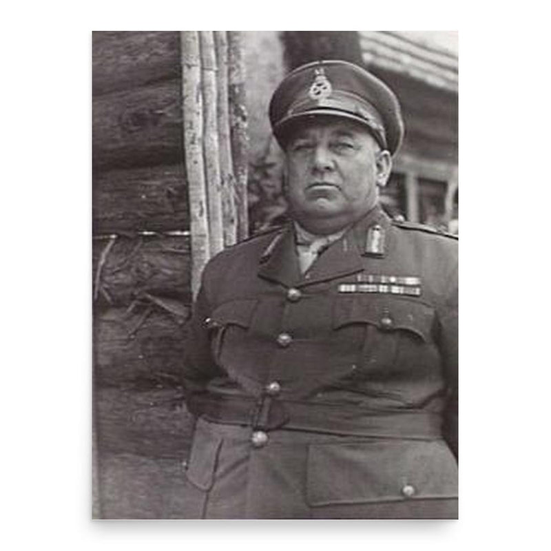 George Wootten poster print, in size 18x24 inches.