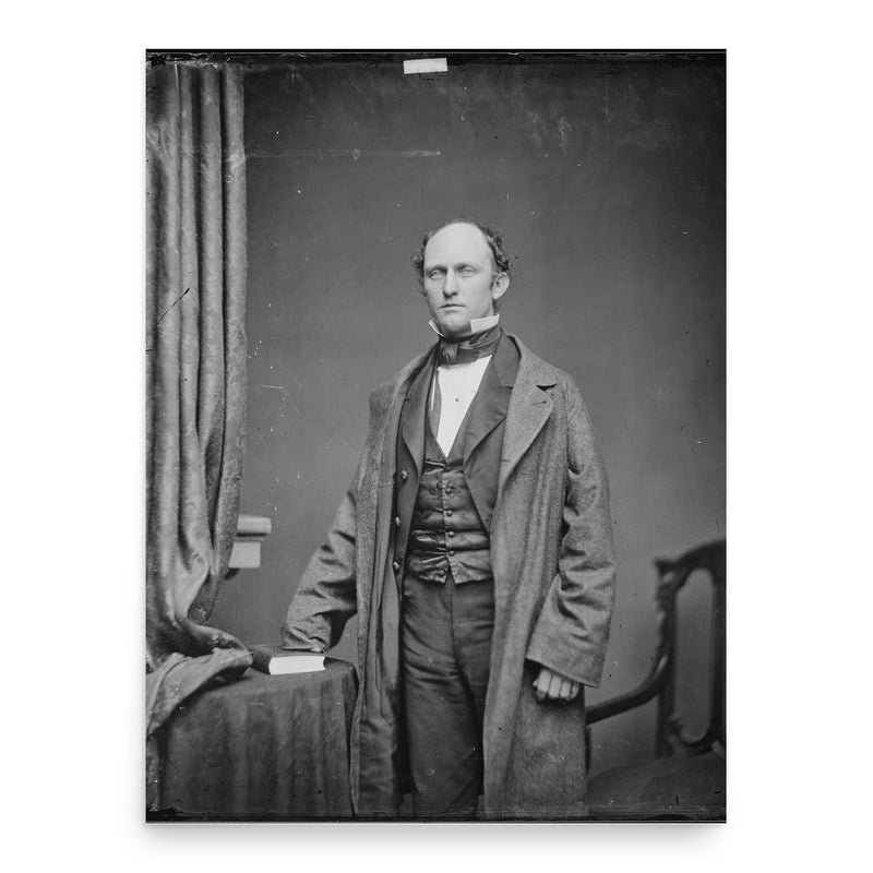 George Wurtz Hughes poster print, in size 18x24 inches.