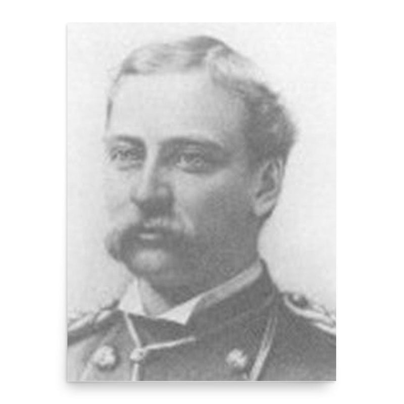 George Yates poster print, in size 18x24 inches.