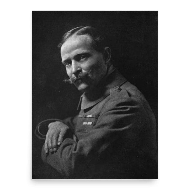 George Younghusband poster print, in size 18x24 inches.