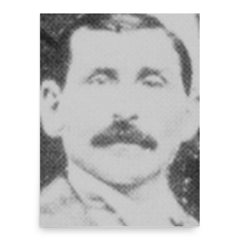 George Zettlein poster print, in size 18x24 inches.