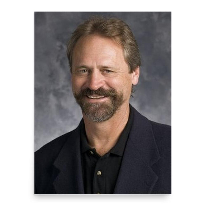 George Zinkhan poster print, in size 18x24 inches.