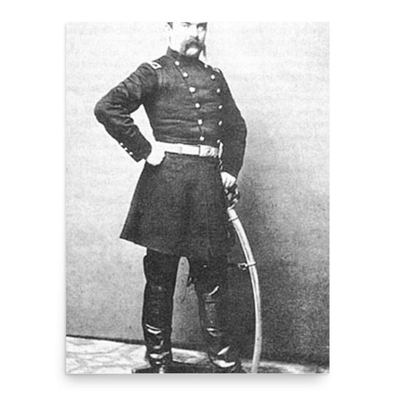 George von Amsberg poster print, in size 18x24 inches.