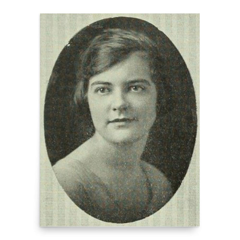 Georgene Hoffman Seward poster print, in size 18x24 inches.