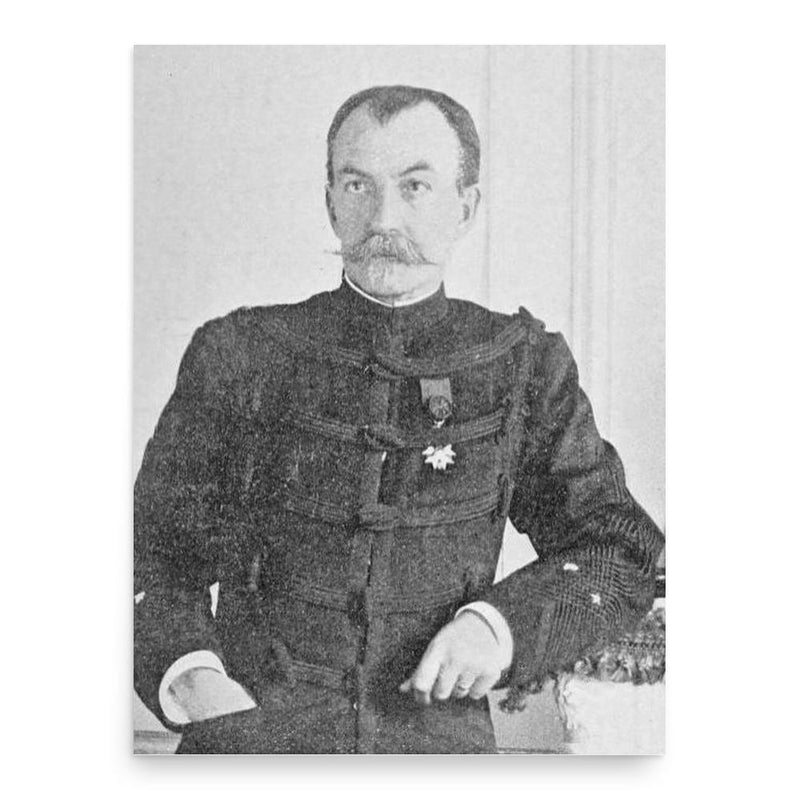 Georges-Gabriel de Pellieux poster print, in size 18x24 inches.