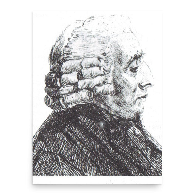 Georges-Louis Le Sage poster print, in size 18x24 inches.
