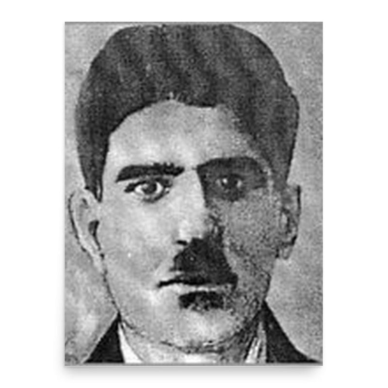 Georges Agabekov poster print, in size 18x24 inches.